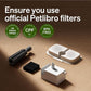 PETLIBRO Replacement Filters for Dockstream Cat Water Fountain PLWF005 PLWF115 PLWF105, 4 Months Set of Replacement Filters for Ultra Quiet Pet Water Fountain,White 8 Count (Pack of 1)
