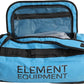Element Equipment Trailhead Duffel Bag Shoulder Straps Waterproof Fjord Reef Small