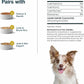 JustFoodForDogs Venison Dog Treats, Single-Ingredient Healthy Dog Treats, Made in The USA, 5 oz