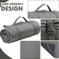 Waterproof Picnic Blanket 80 * 60 in Portable with Carry Strap for Beach Mat or Family Outdoor Camping Party, Park Blanket for Grass Park, Hiking, Travel