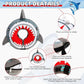 KOOLTAIL Dog Cone Collar Alternative After Surgery, Soft Inflatable Dog Neck Cone for Medium Large Dogs, Adjustable Pet Donut Recovery E Collar with Enhanced Anti-Licking Does Not Impede Vision M