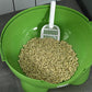 PawHut Hooded Cat Litter Box, Large Kitty Litter Pan with Lid, Scoop, Leaking Sand Pedal, Top Handle, Dark Green
