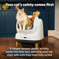 PetSafe ScoopFree OpenSky Automatic Self-Cleaning Cat Litter Box – Advanced Odor Control – App Controlled with Health Monitoring – Works with Any Litter – Up to 2 Weeks of Hands-Free Cleaning