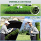 Upgrade Multi-Function Golf Hitting Mat – MyVoice 5x4ft Thickened Mat with Interchangeable Turf, Durable Non-Slip Base for Indoor & Outdoor Practice, Ideal for Golfers of All Levels