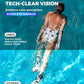 OMID Swim Goggles, P2 Polarized Swimming Goggles for Men Anti-fog Goggles Swimming for Adult Women