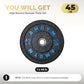 2 Inch Bumper Plates，10-500lbs，Barbell Rubber Olympic Weight Plates Set for Home Gym, Strength Training & Weight Lifting, Multiple Options Colors