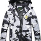 GIISAM Mens Windproof Jacket Waterproof Lightweight Mountain Sport Jacket for Men Hooded Windbreaker Raincoat