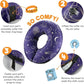 BENCMATE Inflatable Dog Cone Collar Alternative, Soft Dog Cone for Small Medium Large Dogs and Cats, Neck Recovery ECollar Donut Collar After Surgery (Small, Constellation)