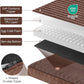OhGeni Orthopedic Waterproof & Machine Washable Dog Bed for Large Pets, Suitable for Crates, Cat Mat with 25D Egg Crate Foam, Non-Slip Bottom & Removable Cover, Invisible Zipper, 41 Inches(Brown)