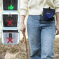 Gobeigo Dog Treat Pouch and Training Clicker, Upgrade Two Magnetic Closure to Prevent Spills, 2 Cup Treat Bag with Poop Bag Dispenser, Metal Clip Waist Belt Fanny Pack for Pet Walk (Black/Blue)