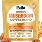 Organic Low-Caffeine Mushroom Coffee (60 Servings) with 7 Superfood Mushrooms, Great Tasting Instant Coffee, Includes Lion's Mane, Reishi, Chaga, Cordyceps, Shiitake, Maitake, and Turkey Tail