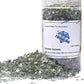 TWINKLING High Luster Fire Glass Gravel Stone Glitter,Broken Glass,Fire Gems Chips,Crushed Glass for Fire Pit Crafts Resin Art Aquarium Garden Decoration,3-6mm,1-Pound Jar (Grey)