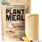Plant Meal Replacement Shake - Vanilla - 25g of Plant Based Vegan Protein Powder, 76+ Organic Superfoods, Vitamins & Minerals, Mushrooms, Super Greens, Digestive Enzymes & Probiotics - 15 Servings