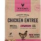 Vital Essentials Freeze-Dried Raw Chicken Meal or Mixer Dog Food Crunchy Mini Nibs, 5.5 oz