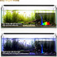 GLOWRIUM Aquarium Light, LED Full Spectrum Freshwater Fish Tank, infinitely dimmable, Fish Tank Light with auto-on/Off Timer (18-23 in)