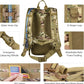 GENILU Tactical Hydration Backpack with 3L Water Bladder, Lightweight Molle Water Backpack Daypack for Men Women