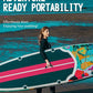 10’6’’ Portable Inflatable Stand Up Paddle Board (SUP) for Adults and Youth with Non-Slip Deck – Complete Accessories Kit, Perfect for Fishing, Yoga, Fitness & Family Fun