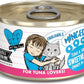 Weruva BFF Minced Natural Wet Cat Food, Tuna and Shrimp Sweethearts in Gravy, 3oz Can, Pack of 24