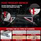 Adjustable Weight Bench - Foldable Workout Bench for Home Gym, PRO Heavy Duty 1300lb Capacity Full Body Strength Training with 8-Level Incline/Flat/Decline Positions & Space-Saving