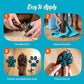 Anti-Slip Paw Grips – Non-Slip Dog Paw Traction Pads for Senior & Injured Dogs, Prevents Slipping on Hardwood & Tile Floors, Strong Adhesive, 24 Pcs (Sizes S-XXL)