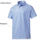 DEOLAX Mens Polo Shirts Fashion Print Mens Golf Shirt Dry Fit Mens Golf Polo Short Sleeve Quick Dry Funny Golf Shirt for Men