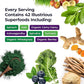 Paradise Herbs ORAC Energy Greens, Berry Superfood Powder, Over 40,000 ORAC Antioxidants, Organic Greens, Berries, Mushrooms & Probiotics, Non-GMO, Gluten-Free, 25 Servings