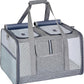 Cat Carrier for 2 Cats – Large Soft-Sided Pet Travel Carrier, Dual Compartments, Privacy Protection, Dog Carrier for Small/Medium Dogs, Home & Outdoor Use