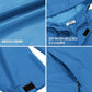 COOFANDY Men's Rain Jacket Waterproof With Hood Lightweight Packable Shell Raincoat Windbreaker For Cycling Golf Travel