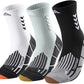Compression Crew Running Socks: Athletic Socks for Men Women with Cushion,3 Pairs Work Hiking Basketball Sport Socks