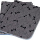 Washable Dog Pee Pads with Free Grooming Gloves,Non Slip Dog Mats with Great Urine Absorption,Reusable Puppy Pee Pads for Whelping,Potty,Training,Playpen