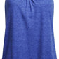 Miusey Womens Sleeveless Round Neck Loose Fit Racerback Yoga Tank Top