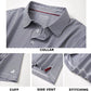 Mens Golf Shirt Moisture Wicking Dry Fit Performance Sport Short Sleeve Striped Golf Polo Shirts for Men