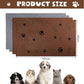 Chumia 4 Pcs Dog Towels for Drying Dog Puppy Bulk Microfiber Absorbent Paw Towel Pet Bathing Supplies Quick Drying for Medium Cats Pets Shower(24 x 40 Inch,Gray, Coffee)