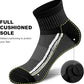 Gonii men ankle socks for men athletic running Cushion Quarter Socks 5 Pairs