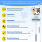 Pet Hair Remover for Furniture – 23.2Inch Reusable Dog & Cat Hair Removal Brush, Washable Lint Cleaner with Long Handle, 4-in-1 Pet Hair Remover for Couch, Carpet, Clothes & Bedding