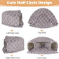 Unicorn Catcher Guinea Pig Hideout Large Bed Cozy House Warm Tunnel Washable Accessories for Small Pet Hamster/Chinchilla/Bunny, Grey