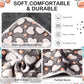 Reginary 4 Pcs Waterproof Guinea Pig Blankets Washable Small Animal Fleece Bedding Absorbent Guinea Pig Cage Liners Reusable Pet Pee Pad Sleep Mat for Hamster Ferret(Heart Pattern,12 x 12 Inch)
