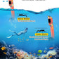 Greatever Dry Snorkel Set,Panoramic Wide View,Anti-Fog Scuba Diving Mask,Professional Snorkeling Gear