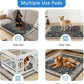 Washable Pee Pads for Dogs 2 Pack, Absorbent Reusable Puppy Pads Waterproof, Leakproof & Non-Slip Whelping Pad, Potty Training Pads for Dogs Playpen Mat 48x48
