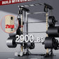 MAJOR FITNESS Drone3 Smith Machine, All-in-One Home Gym Power Rack with Cable Crossover, Pull-Up Bars, T-Bar & Squat Station, Heavy-Duty Full-Body Workout for Strength Training