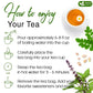 FreshDrinkUS, Premium 30 Tea Bags Tulsi Moringa Lemongrass, 100% Natural & Pure from Tulsi Holy Basil Leaves, Moringa & Lemongrass. Made with Natural Material Tea Bags. No Sugar, No Caffeine, Vegan.