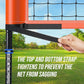 Outdoor Portable Volleyball Net Set System for Backyard - Quick & Easy Setup Adjustable Height Poles, PU Volleyball, Pump and Carrying Bag