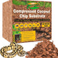 ZeeDix 10LB Coco Fiber Chips Substrate for Reptiles, 72 Quart Coconut Fiber Husk Substrate Mulch Coco Chips Bricks Reptiles Bedding for Geckos, Lizards, Tortoises, Ball Python, Frogs