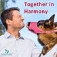 LUCKYPAW Soft Muzzle for Medium Large Sized Dogs Beagle Labrador German Shepherd, Dog Muzzle to Prevent Biting Chewing, Adjustable Breathable Mouth Guard for Grooming Walking Training(Hot Pink, L)