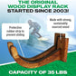 COR Surf Surfboard Wood Rack for Long Boards and Short Boards Works Indoor and Outdoor