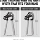 GD IRON GRIP Grip Strength Trainer Adjustable Hand Gripper Strengthener Hand Grip Exerciser Wrist Strengtheners Silent & Durable – Forearm, Finger & Hand Strength Training for Athletes, Climbers & Rehabilitation