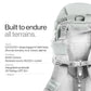 Vandra™ Glacier - Scandinavian Hiking Baby Carrier Backpack - Gravity Lock™ Hard-Shell Frame - Nest Child Carrier for Toddler & Kids - Dust Bag, Alu Tag & More Included