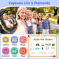 Smart Watch for Kids, 1.85" Fitness Tracker Pedometer Watch, Health, Sleep Monitor, Puzzle Games, Alarm Clock, Camera, Music Player, Torchlight, Activity, Gift Toys for 4 - 13 Years Old Boys and Girls