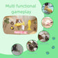 Natural Cat Toys Set with Catnip Fish & Bone,Catnip Plush Toy & Natural Silvervine Stick Cage Balls & cat nip for Cats Lolipop, 8-Piece cat Toys for Indoor Cats Interactive Pet Toys