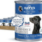 Dave's Dog Food Bland Diet Dog Food for Sick Dogs with Upset Stomach (Chicken & Rice), Economy Size for Large Pups or Big Eaters, Sensitive Stomach, 22 oz (Case of 12)
